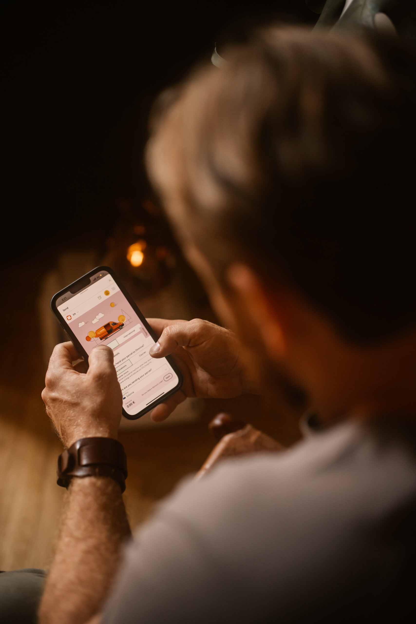 Returning a parcel in the Omniva app is now even easier